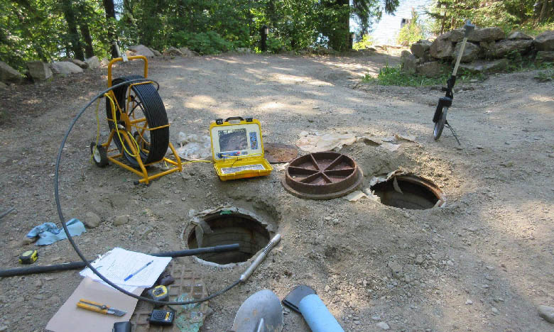 septic system and site preparation